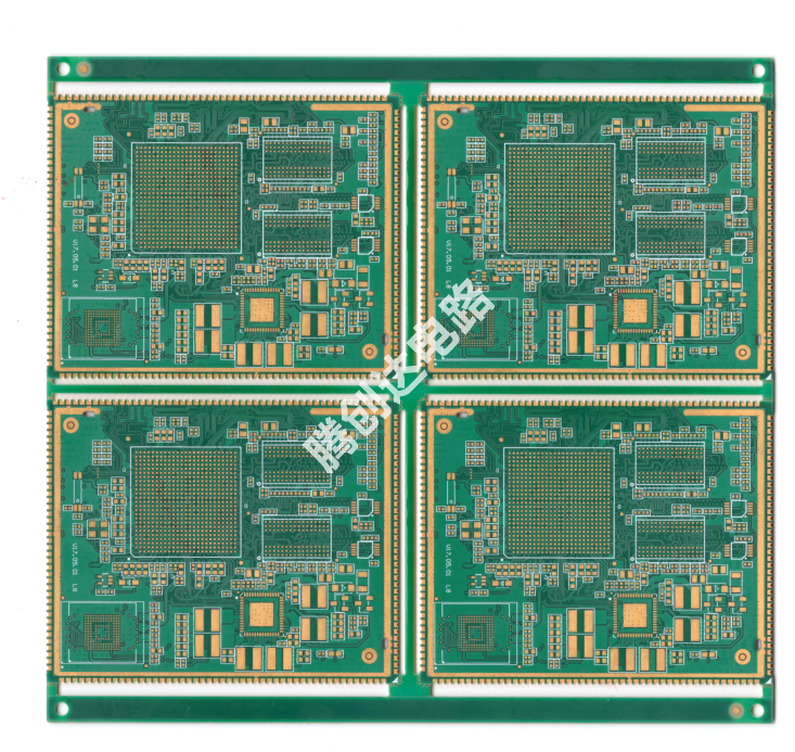 八层半孔模块主板