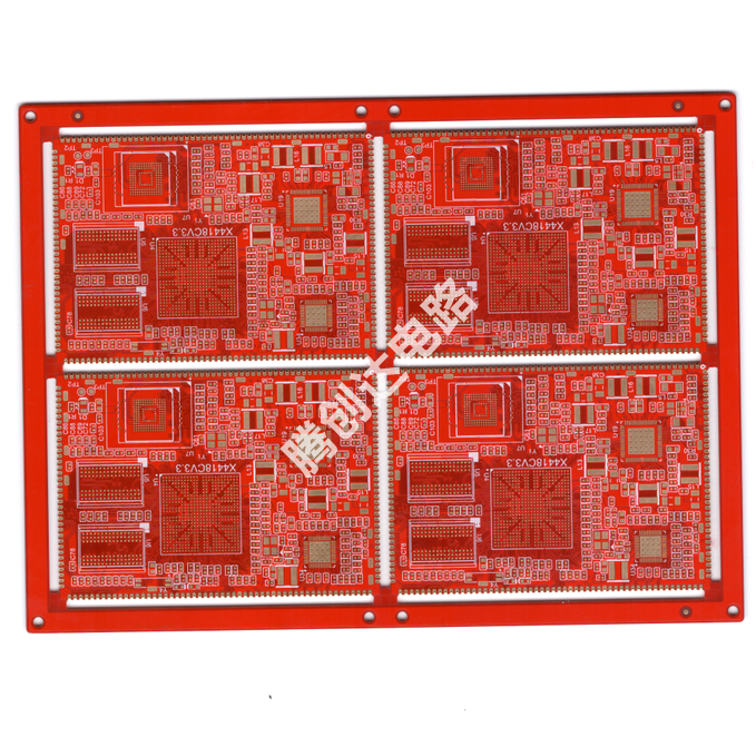 六层半孔模块主板